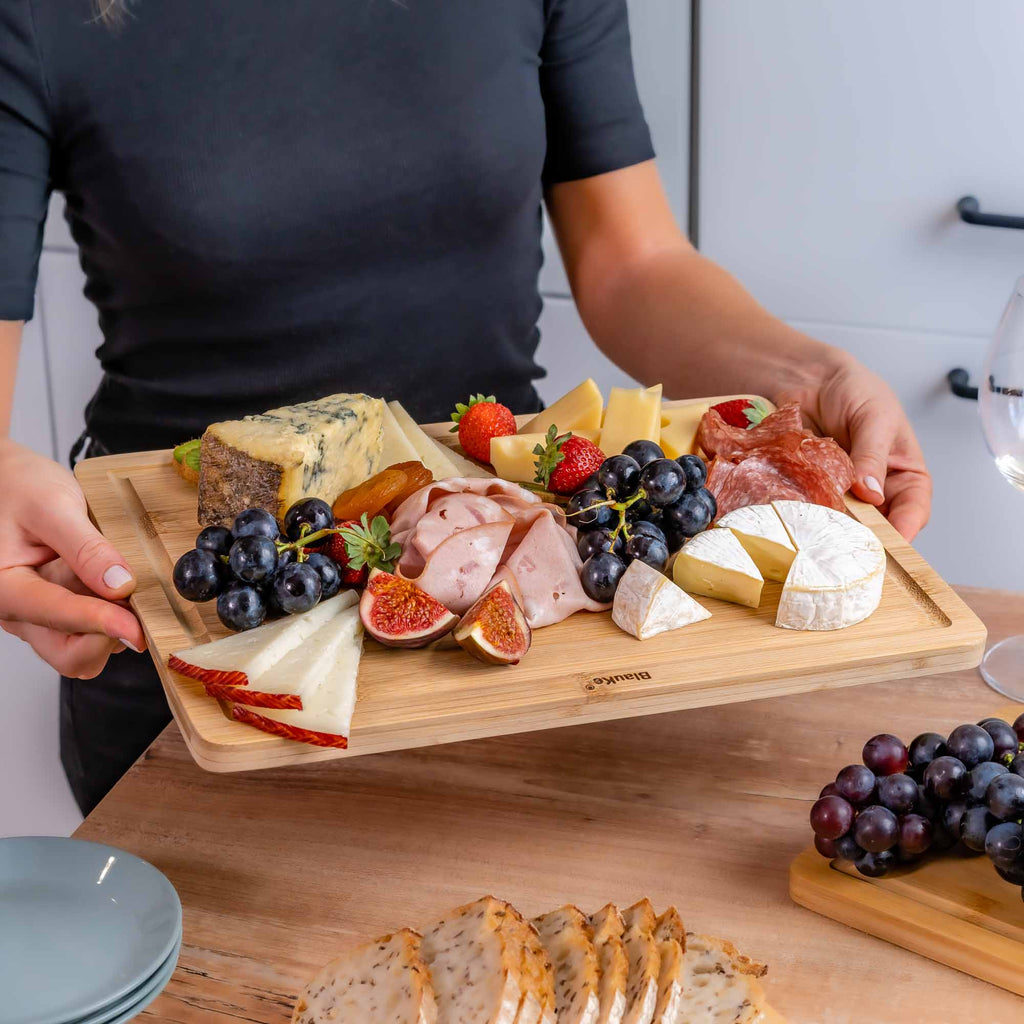 PureBoo 100% Natural Bamboo Cutting Board - 15x10in